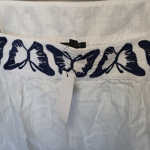 NWT Talbots Linen/Cotton Blend Blouse Size 2X - Picture 4 of 7